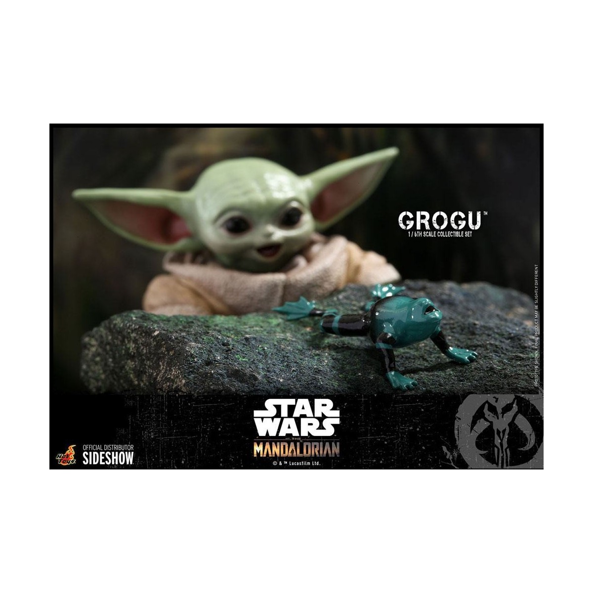 Hot Toys Star Wars - The Mandalorian - Grogu 1/6 pack de 3 figuras