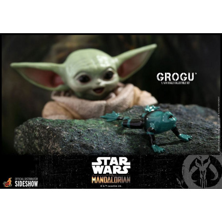 Hot Toys Star Wars - The Mandalorian - Grogu 1/6 pack de 3 figuras