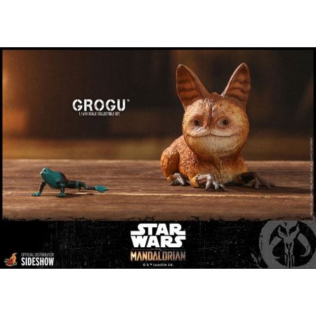 Hot Toys Star Wars - The Mandalorian - Grogu 1/6 pack de 3 figuras