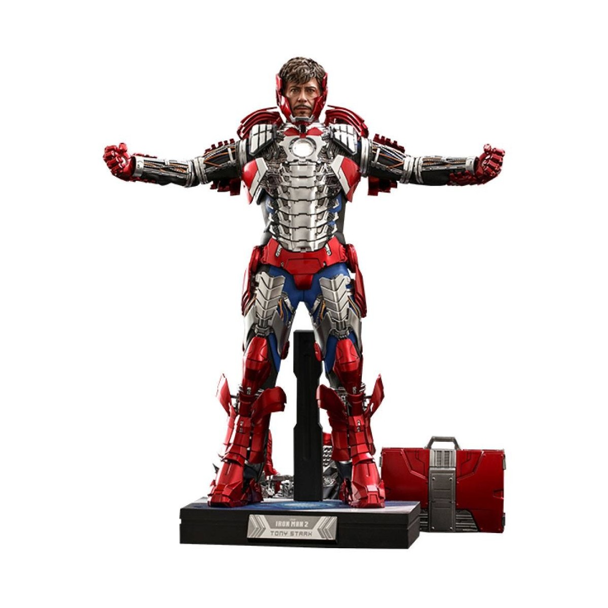 Hot Toys Iron Man 2 - Mark V Suit Up Deluxe Version 1/6