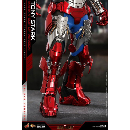 Hot Toys Iron Man 2 - Mark V Suit Up Deluxe Version 1/6