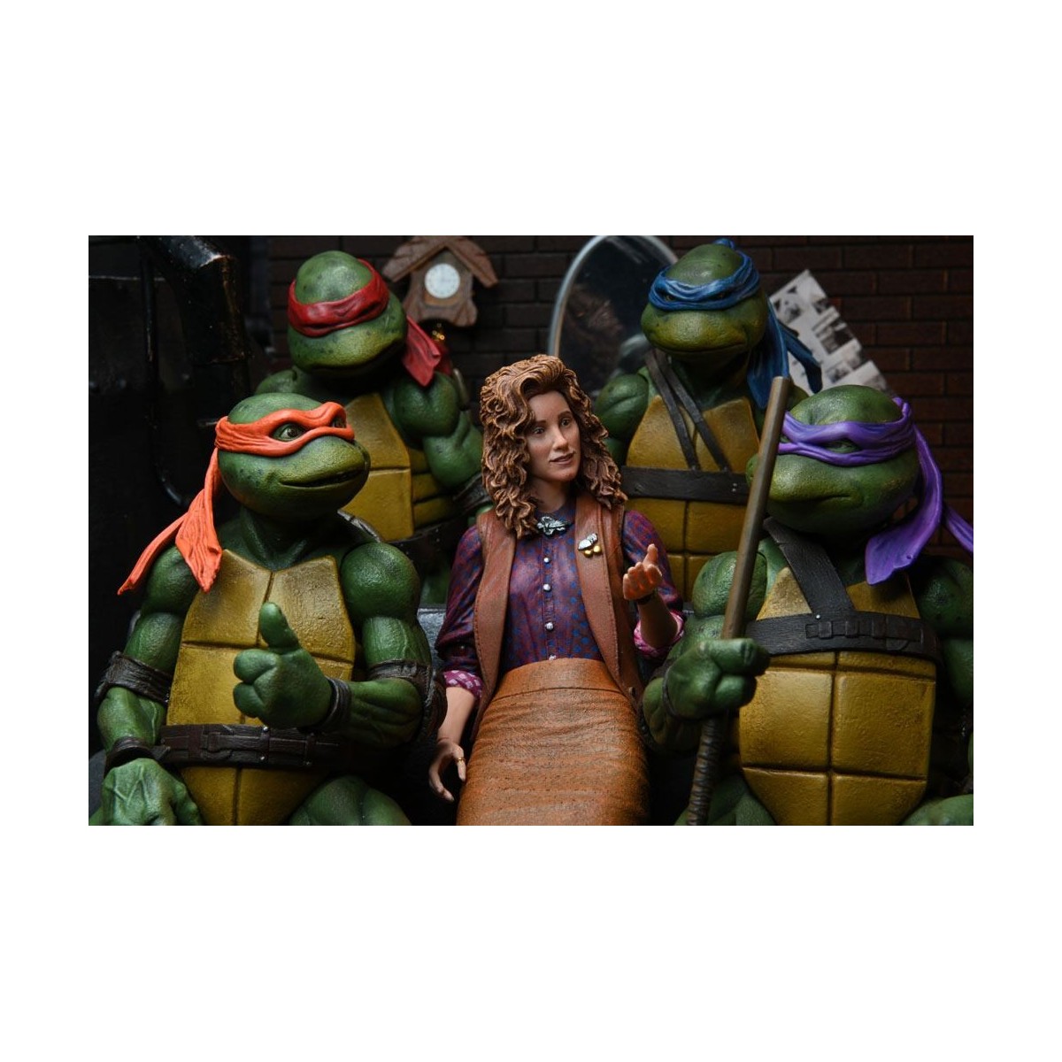 Neca - TMNT - Ultimate April O'Neil - Teenage Mutant Ninja Turtles - La película