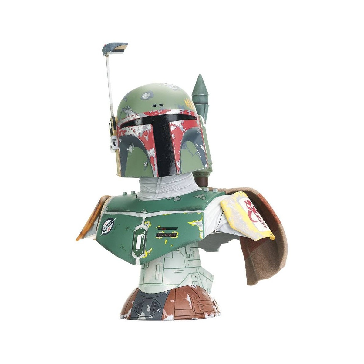 Diamond Select Toys - Busto Boba Fett Episodio V 1/2 - LEYENDAS EN 3D - Star Wars