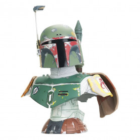 Diamond Select Toys - Busto Boba Fett Episodio V 1/2 - LEYENDAS EN 3D - Star Wars