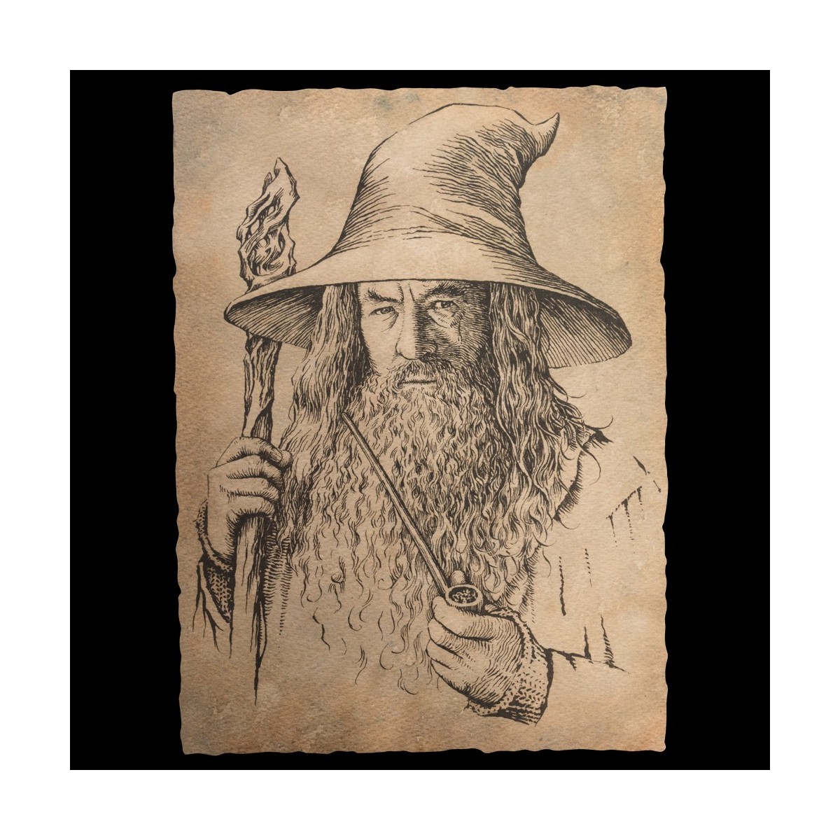 Weta - Retrato de Gandalf - El Hobbit: un viaje inesperado