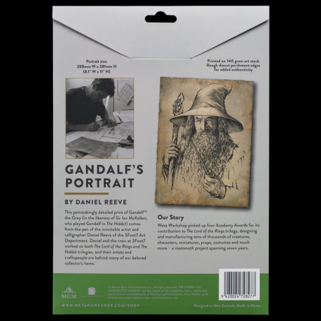 Weta - Retrato de Gandalf - El Hobbit: un viaje inesperado