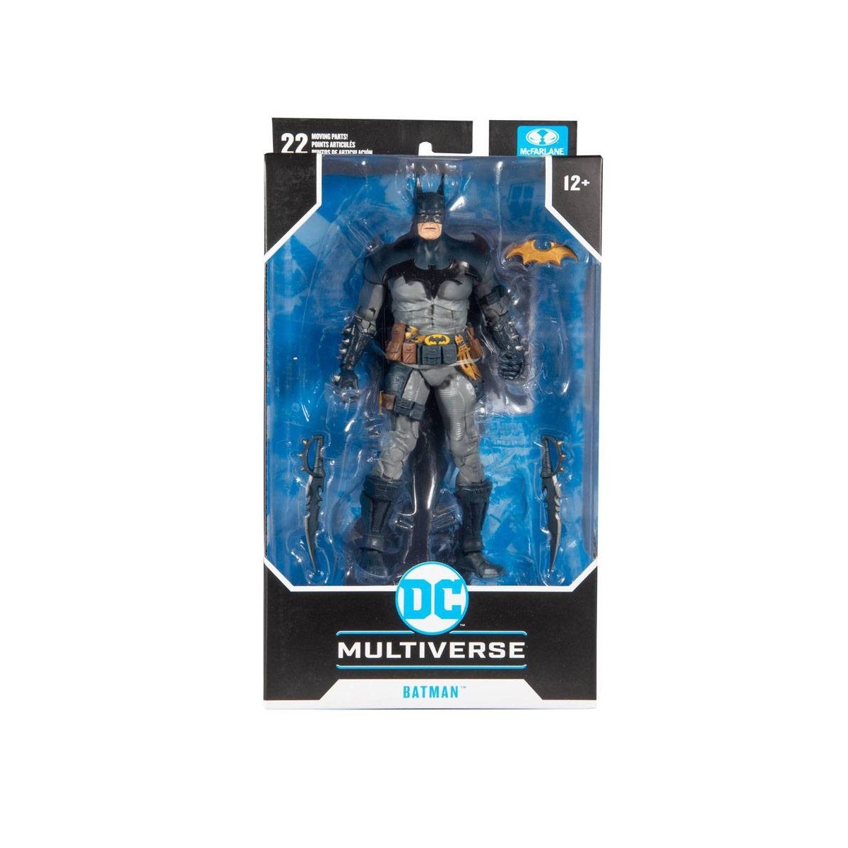 Mc Farlane - DC Multiverse - Batman diseñado por Todd McFarlane Versión Azul 1/12