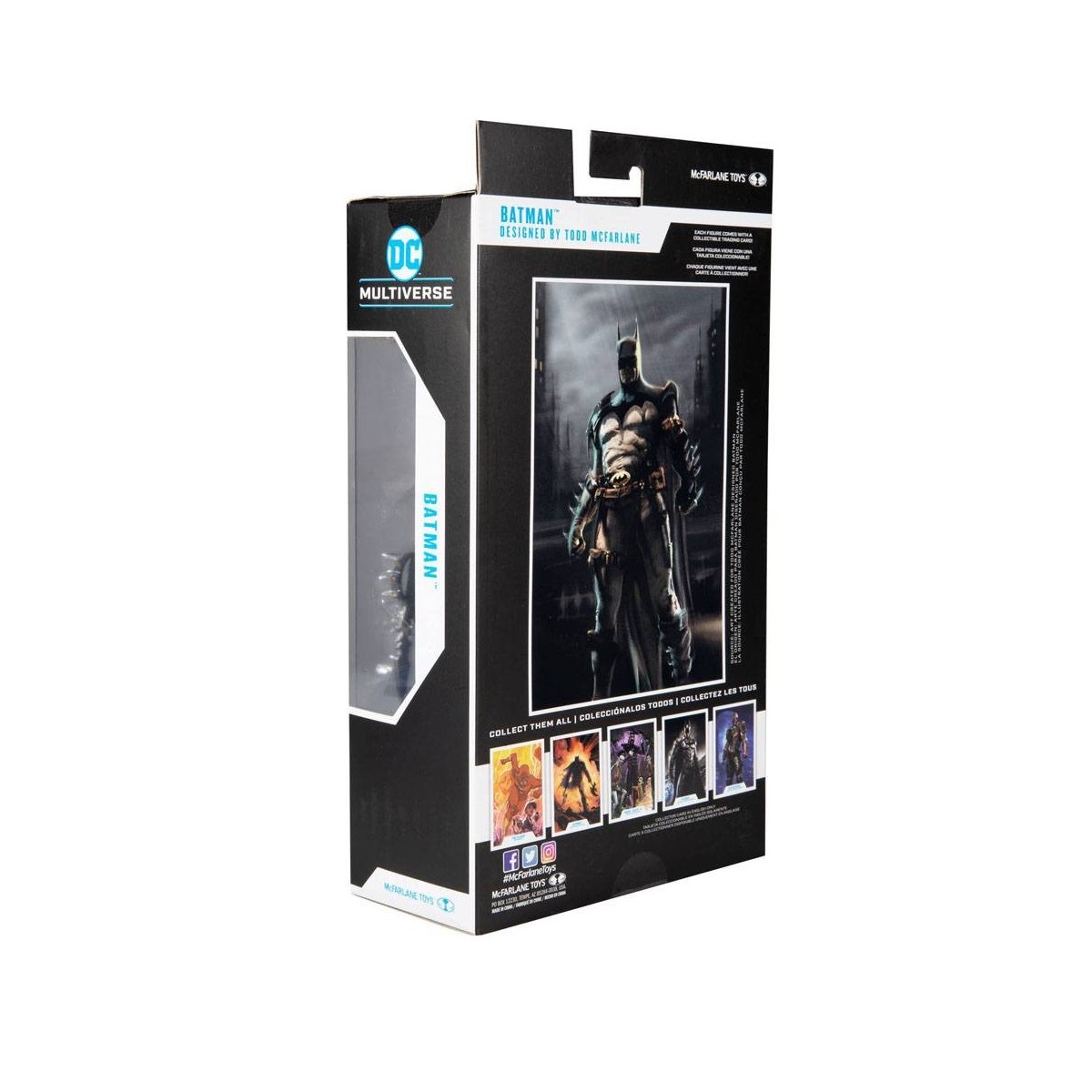Mc Farlane - DC Multiverse - Batman diseñado por Todd McFarlane Versión Azul 1/12
