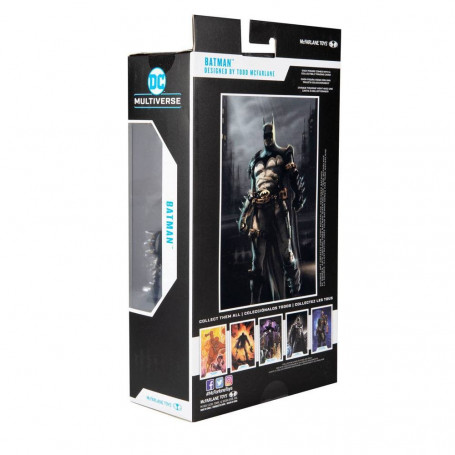Mc Farlane - DC Multiverse - Batman diseñado por Todd McFarlane Versión Azul 1/12