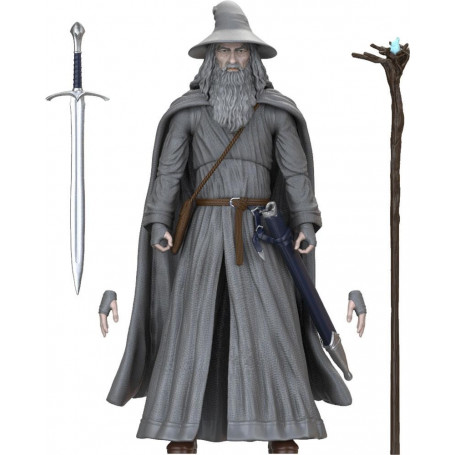Los fieles súbditos - Gandalf - El Señor de los Anillos figura de acción BST AXN