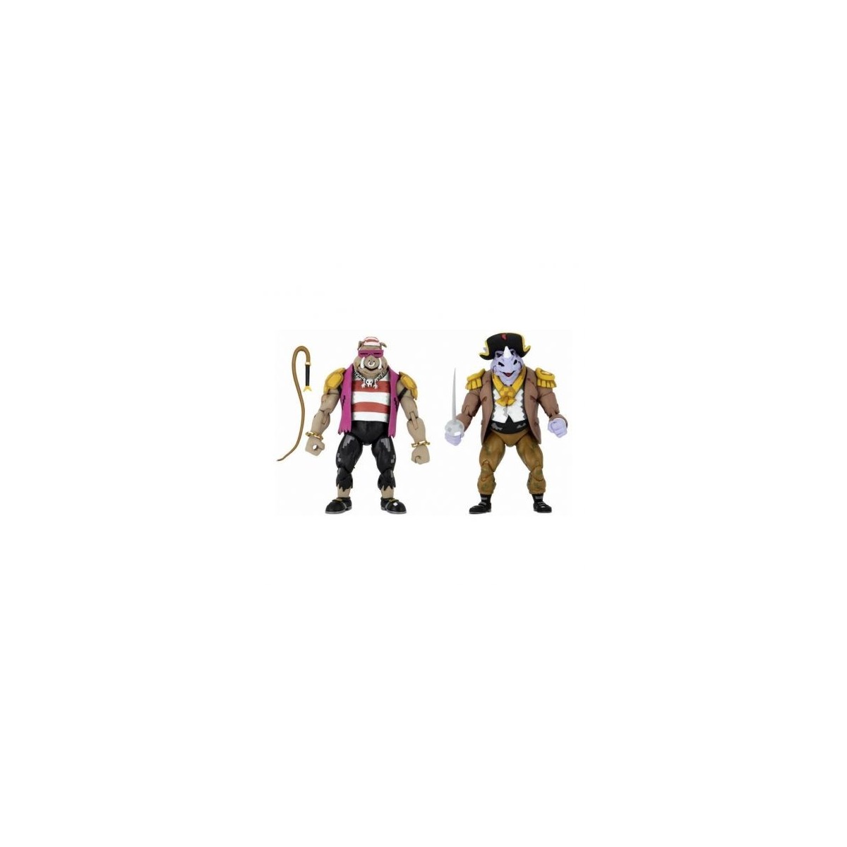 Neca Tortugas Ninja: Tortugas en el tiempo - Bebop y Rocksteady