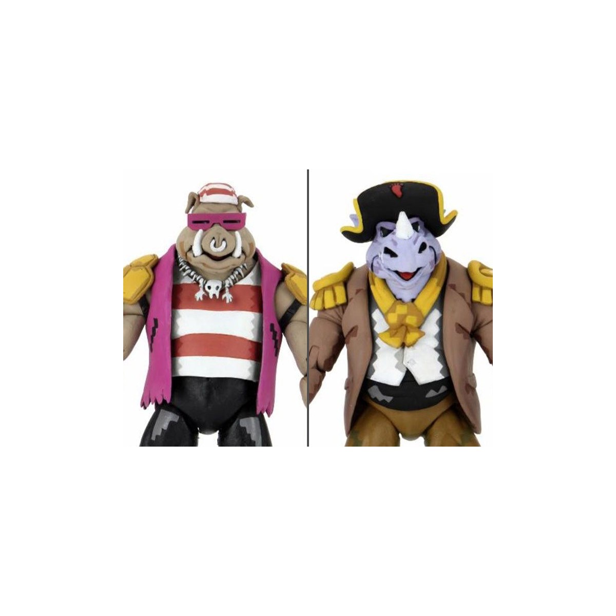 Neca Tortugas Ninja: Tortugas en el tiempo - Bebop y Rocksteady