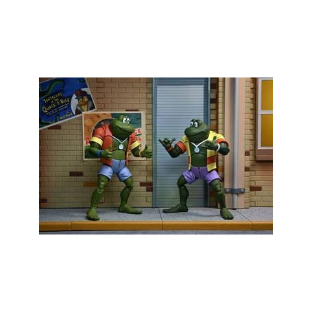 Neca - TMNT - Tortugas Ninja - Paquete de 2 ranas Napoleón y Atilla