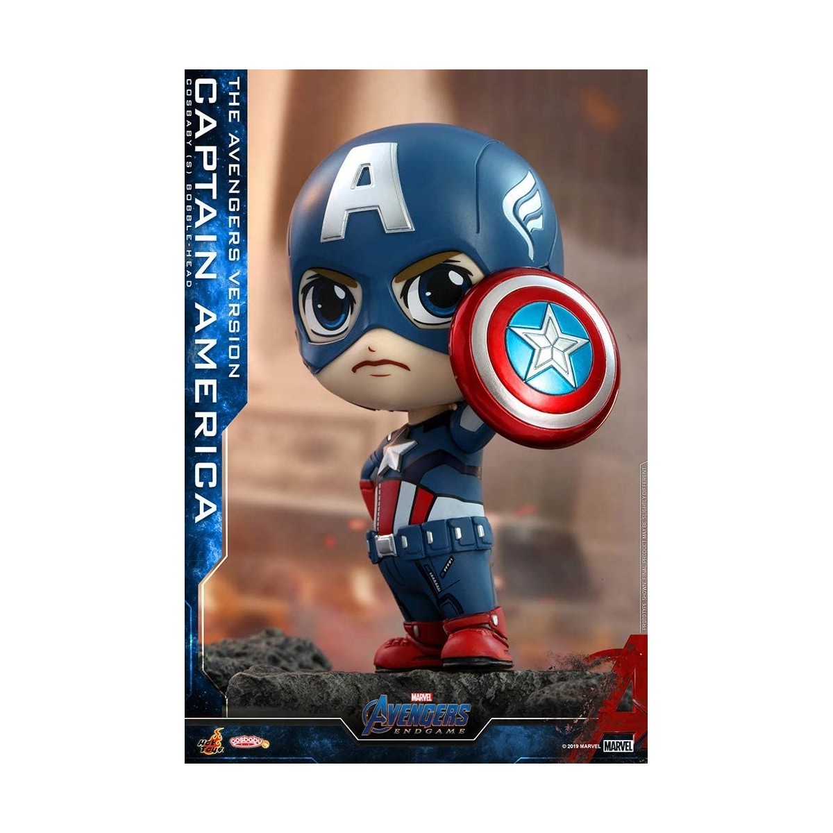 Hot Toys - Capitán América (Versión Vengadores) - Cosbaby - 9cm