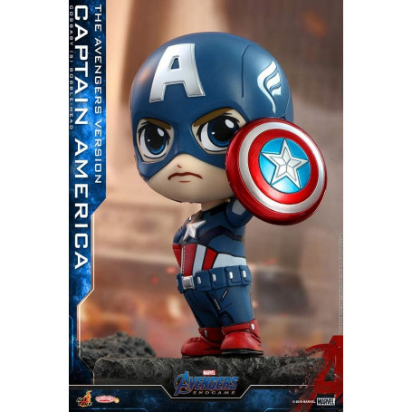 Hot Toys - Capitán América (Versión Vengadores) - Cosbaby - 9cm