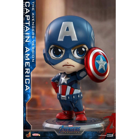 Hot Toys - Capitán América (Versión Vengadores) - Cosbaby - 9cm
