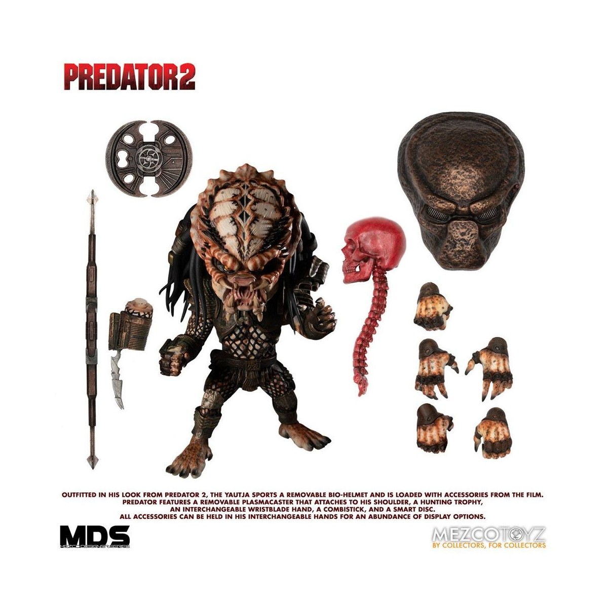 Mezco Designer Series - MDS - Deluxe City Hunter Predator 2