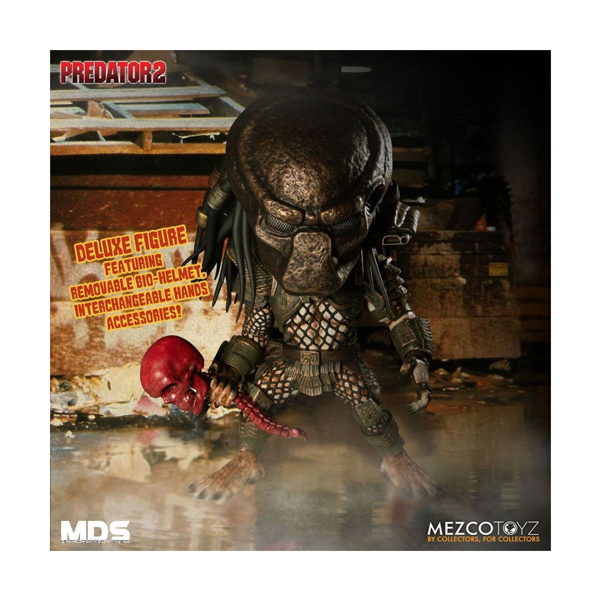 Mezco Designer Series - MDS - Deluxe City Hunter Predator 2