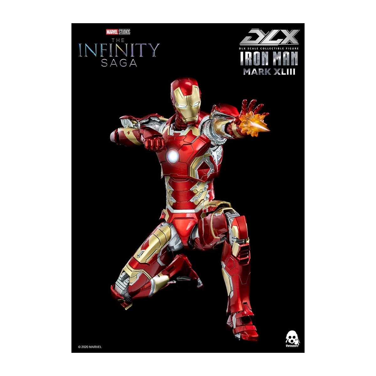 Threezero Infinity Saga Iron Man - Mark 43 DLX 1/12