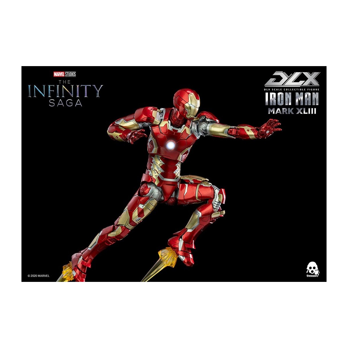 Threezero Infinity Saga Iron Man - Mark 43 DLX 1/12
