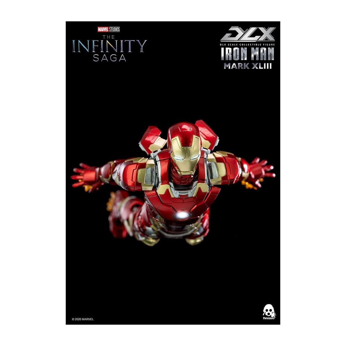 Threezero Infinity Saga Iron Man - Mark 43 DLX 1/12