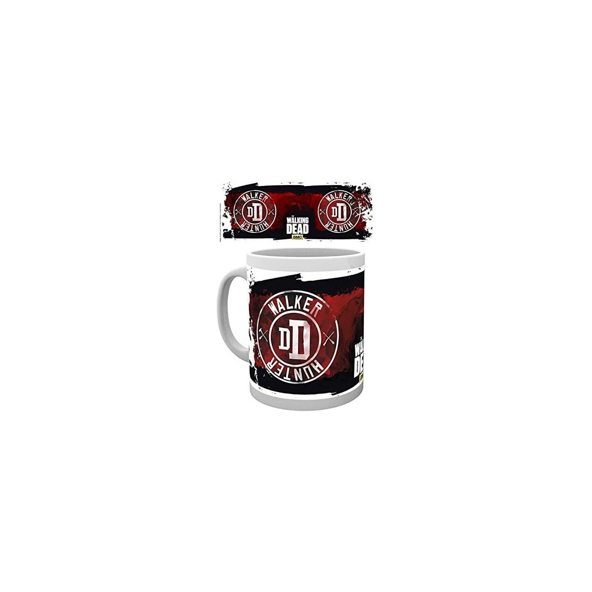 The Walking Dead - Taza con parche de cazador de caminantes