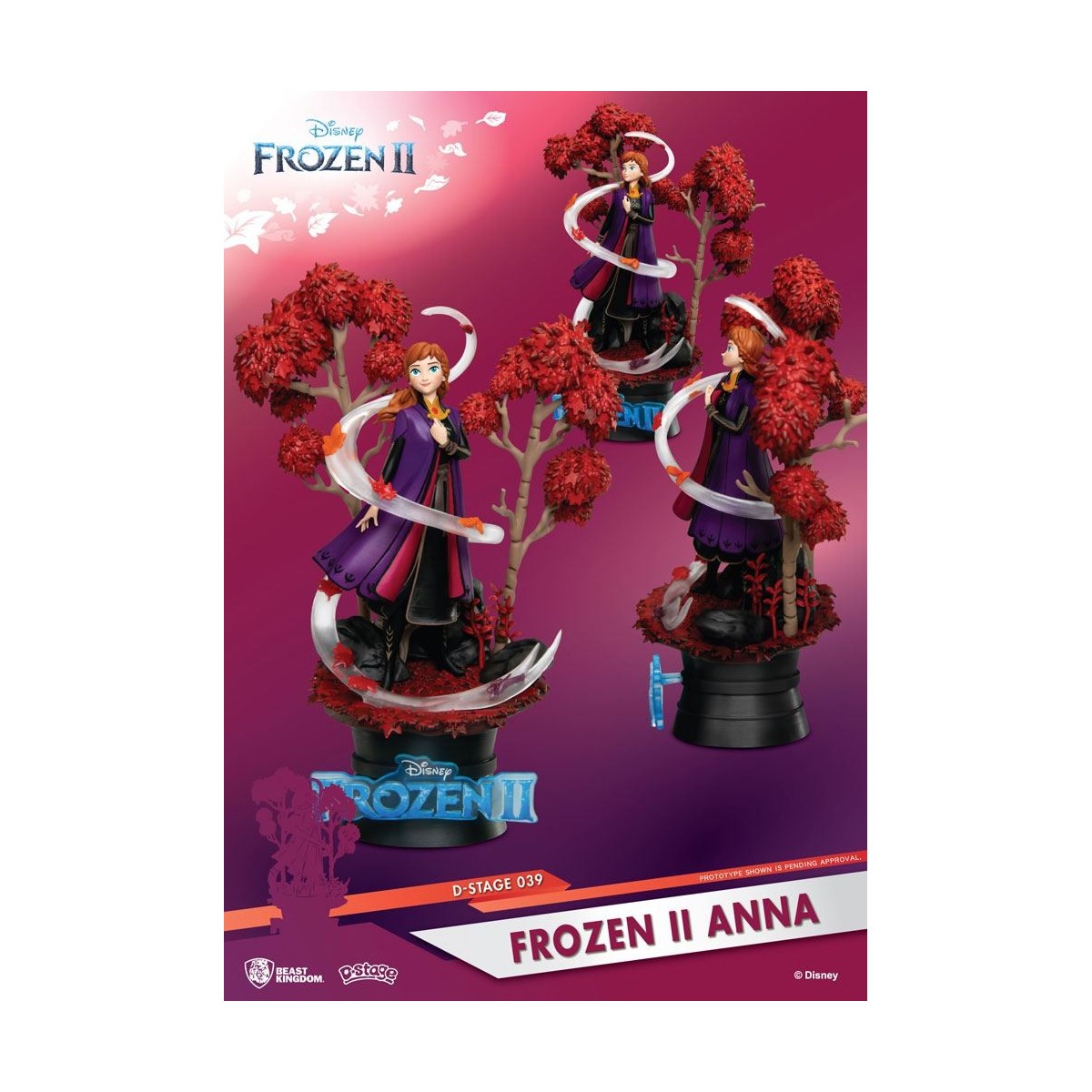 Beast Kingdom Disney Frozen 2 diorama ANNA - PVC D-Stage