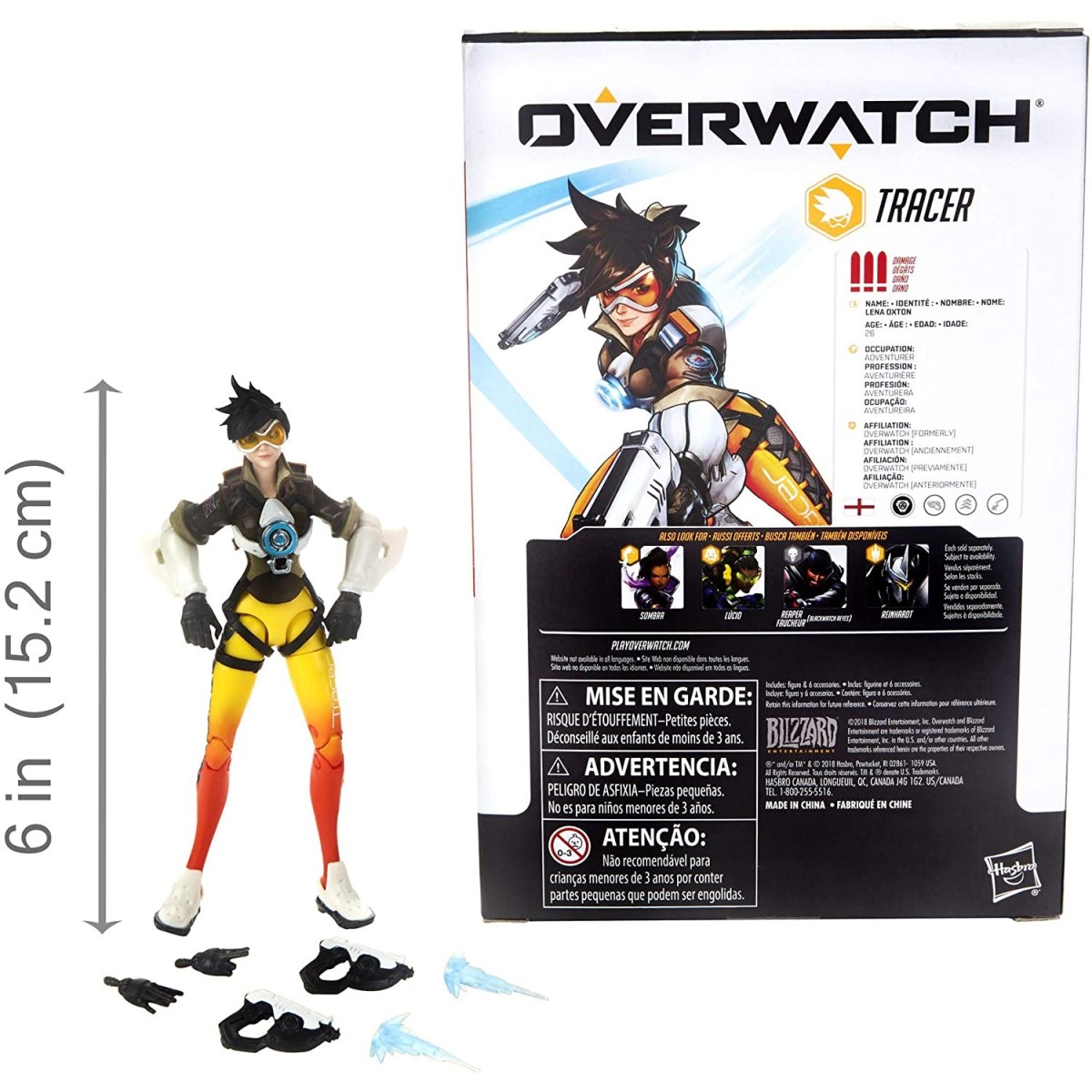 Hasbro Overwatch Ultimates Series - Tracer
