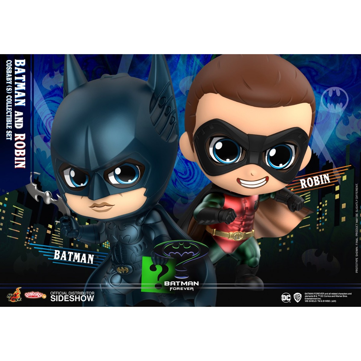 Hot Toys Cosbaby - Batman Forever - Batman y Robin