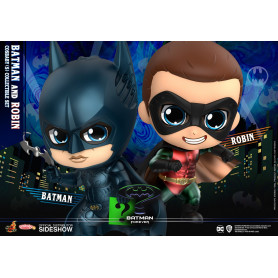 Hot Toys Cosbaby - Batman Forever - Batman y Robin