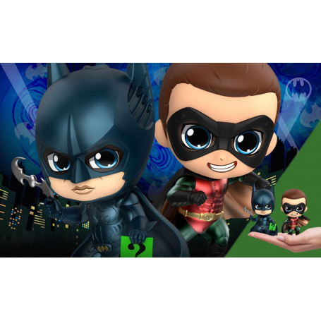 Hot Toys Cosbaby - Batman Forever - Batman y Robin