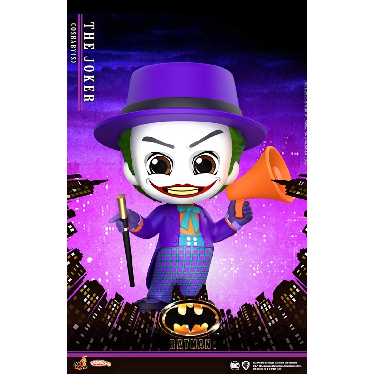 Hot Toys - Batman 1989 - El Joker - Cosbaby - 9cm