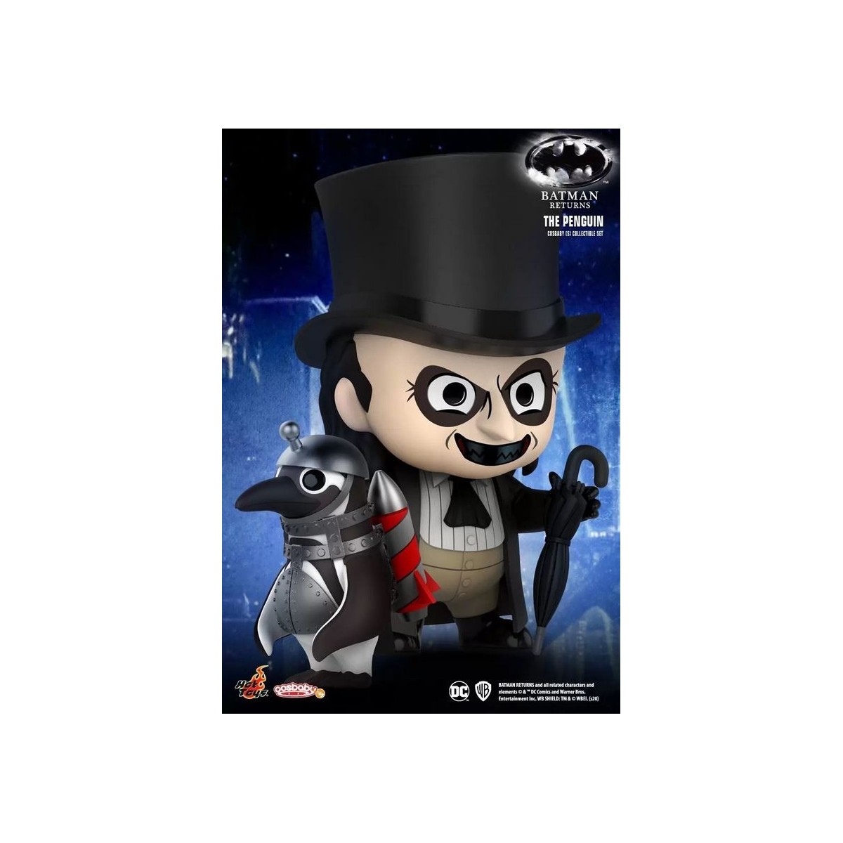 Hot Toys - Batman Returns - El Pingüino - Cosbaby - 9cm