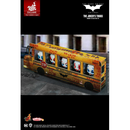 Hot Toys - Batman The Dark Knight Trilogy - The Joker's Thugs set of 5 - Cosbaby - 9cm