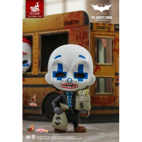 Hot Toys - Batman The Dark Knight Trilogy - The Joker's Thugs set of 5 - Cosbaby - 9cm