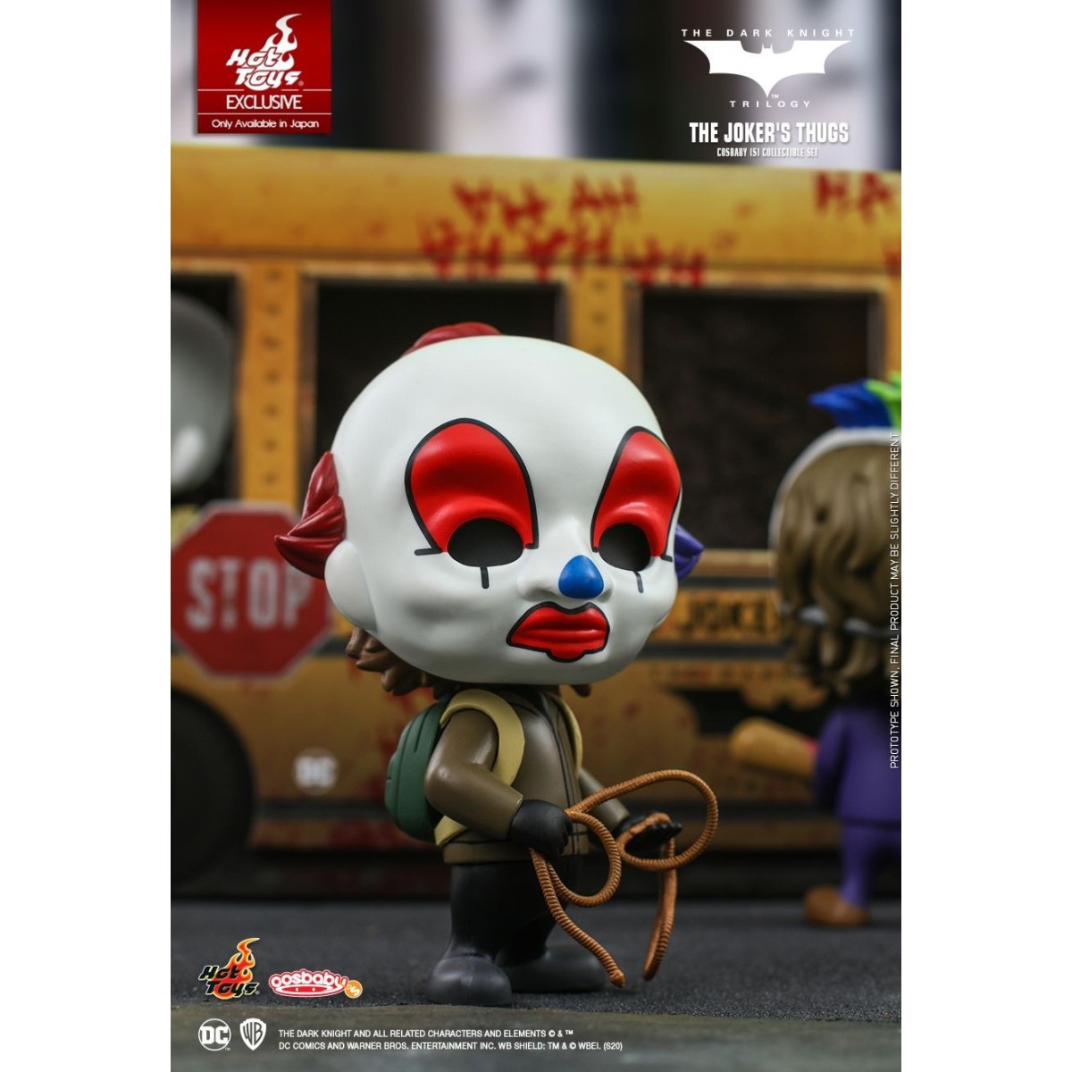 Hot Toys - Batman The Dark Knight Trilogy - The Joker's Thugs set of 5 - Cosbaby - 9cm