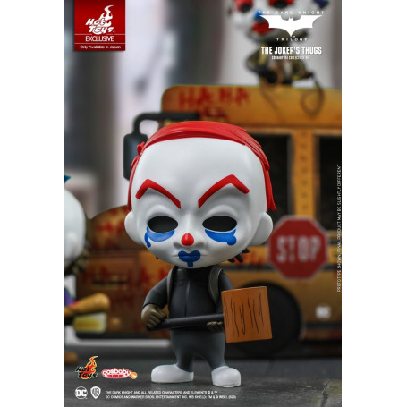 Hot Toys - Batman The Dark Knight Trilogy - The Joker's Thugs set of 5 - Cosbaby - 9cm