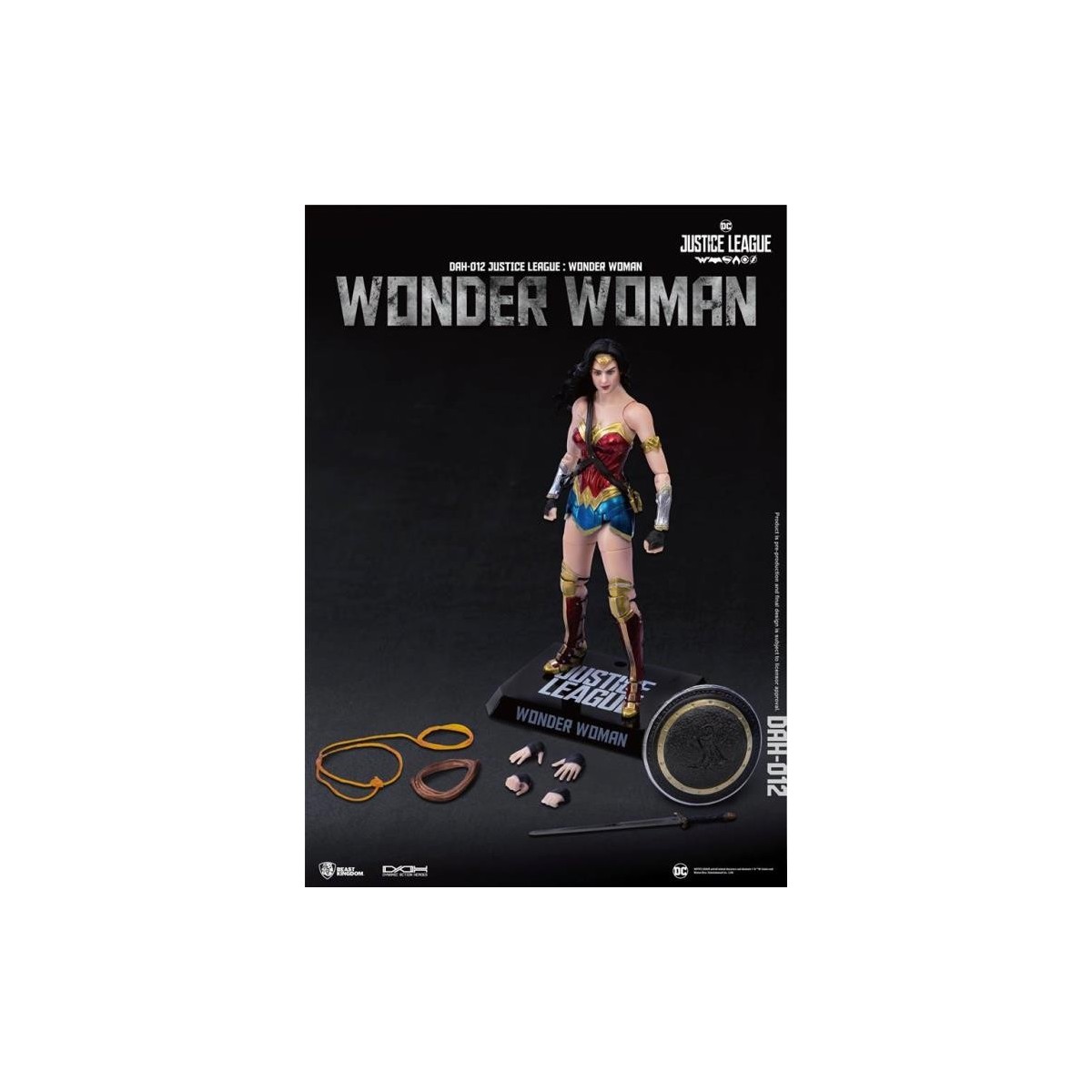 Beast Kingdom - Wonder Woman Justice League - Dynamic Action Heroes figura 1/9