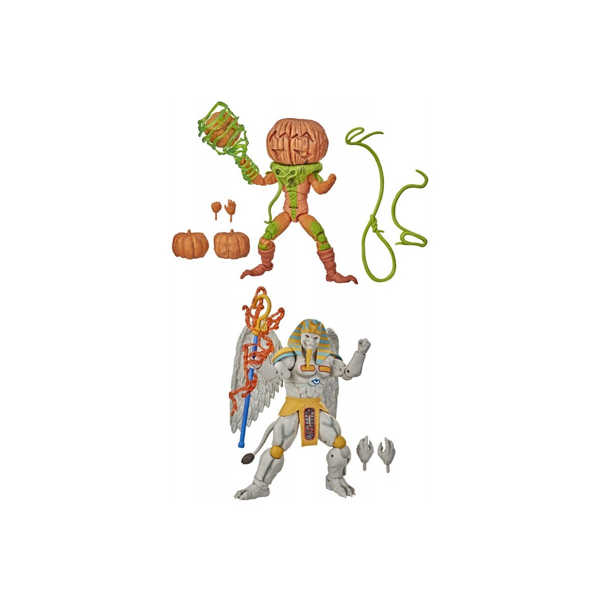 Hasbro - Rey Esfinge y Calabaza Rapera - Colección Relámpago de los Power Rangers