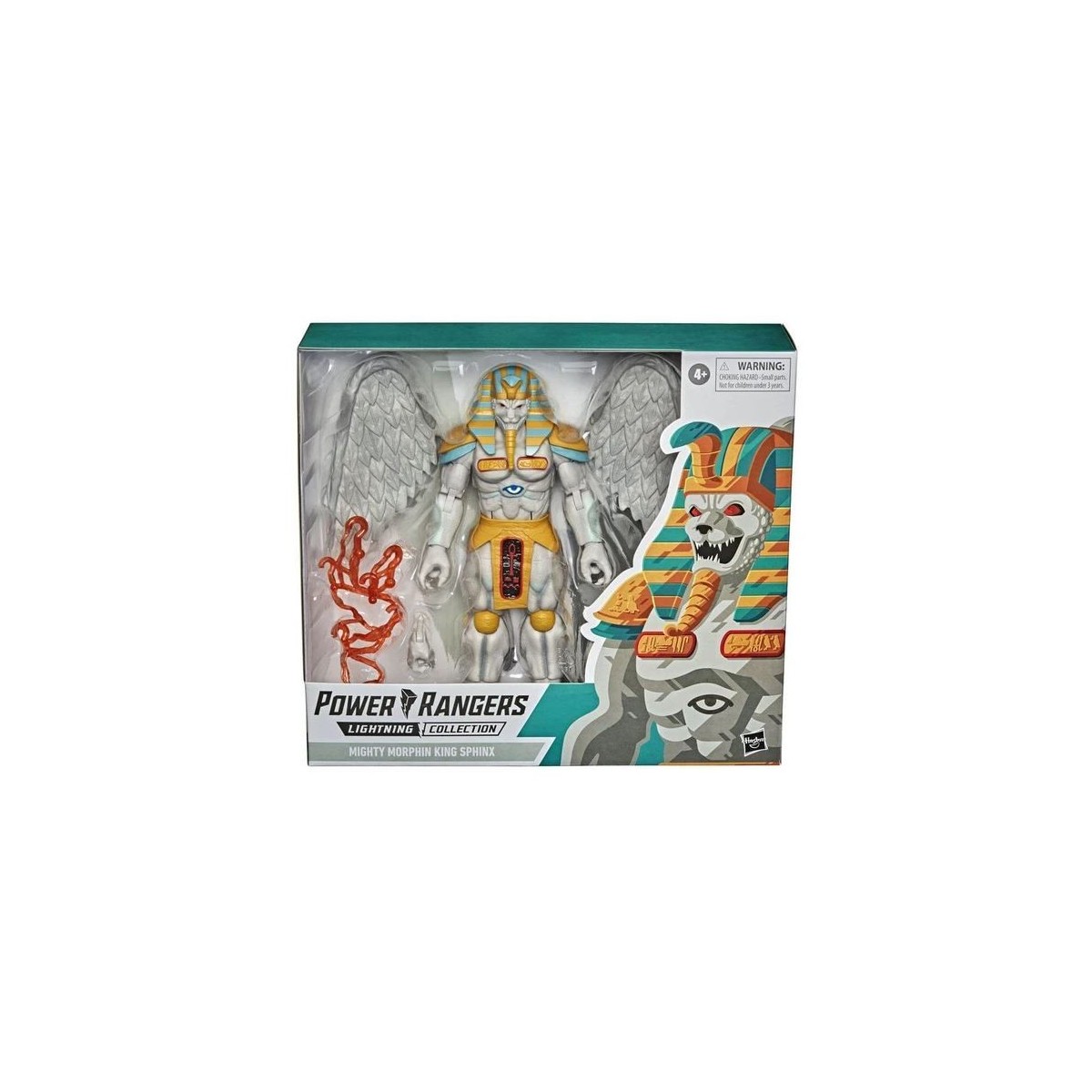 Hasbro - Rey Esfinge y Calabaza Rapera - Colección Relámpago de los Power Rangers