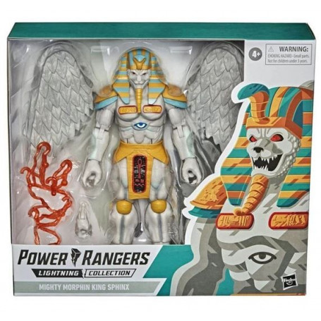 Hasbro - Rey Esfinge y Calabaza Rapera - Colección Relámpago de los Power Rangers