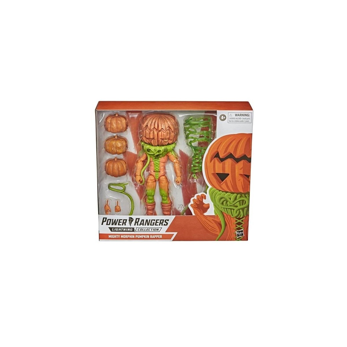Hasbro - Rey Esfinge y Calabaza Rapera - Colección Relámpago de los Power Rangers