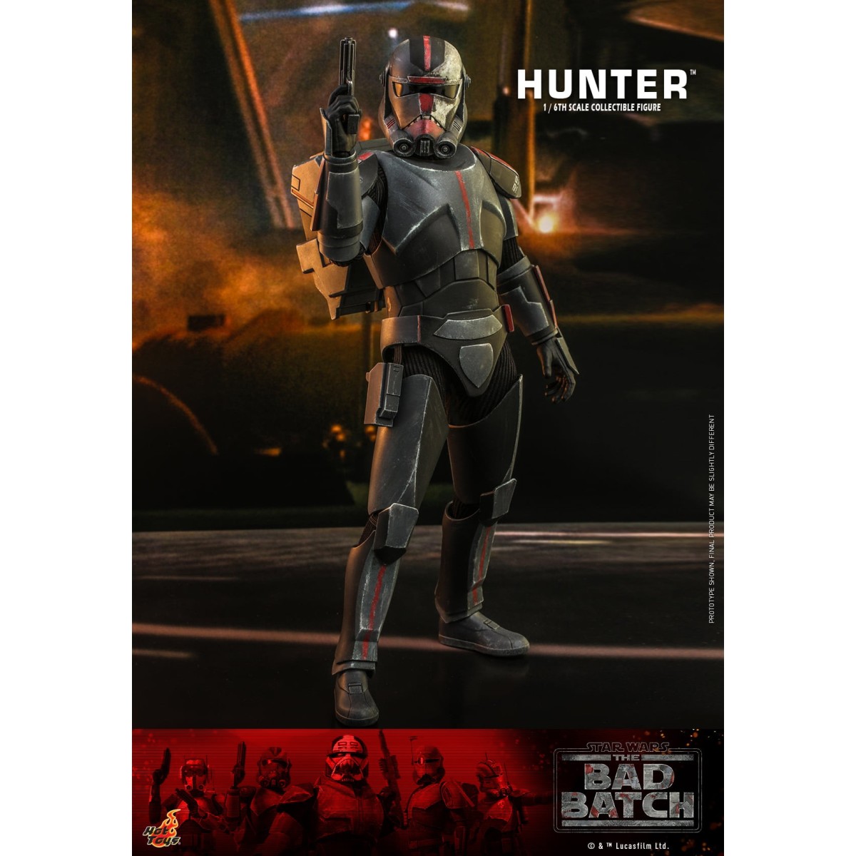 Hot Toys Star Wars - Cazador - The Bad Batch 1/6