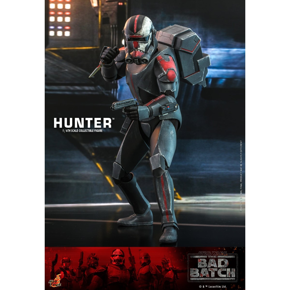 Hot Toys Star Wars - Cazador - The Bad Batch 1/6