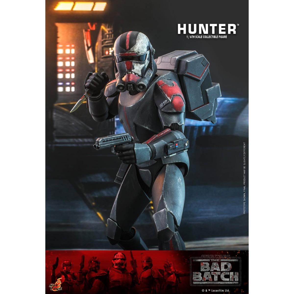 Hot Toys Star Wars - Cazador - The Bad Batch 1/6