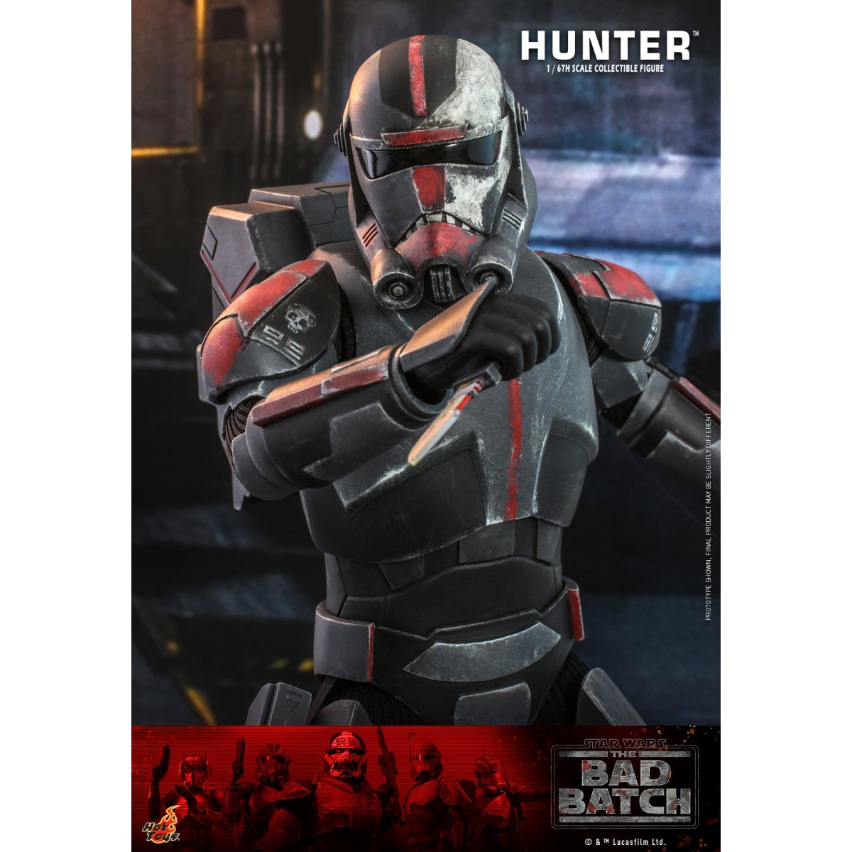 Hot Toys Star Wars - Cazador - The Bad Batch 1/6