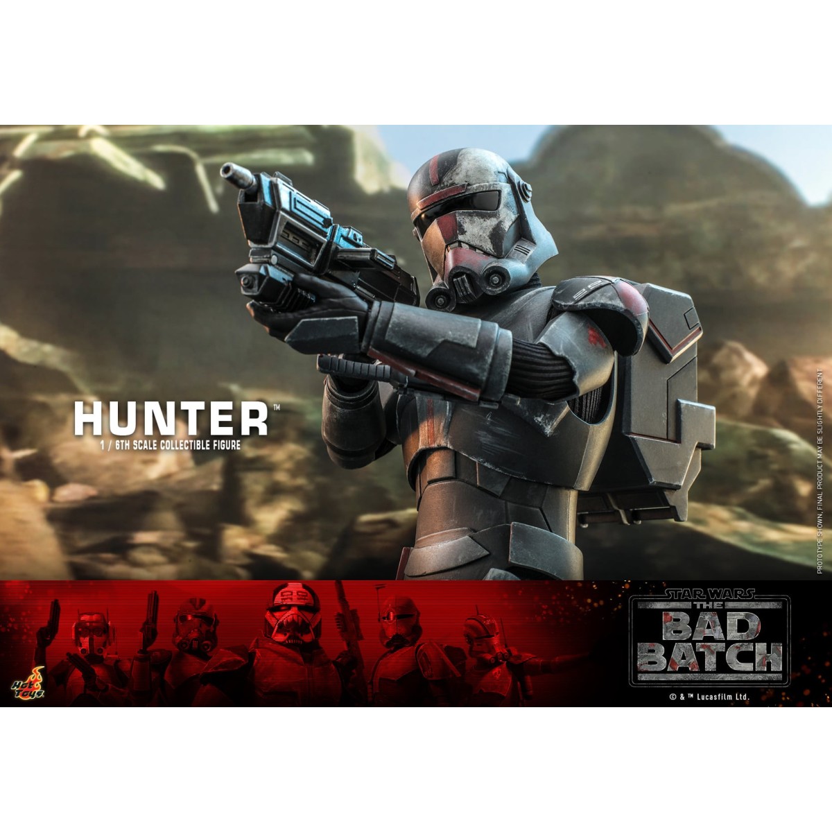 Hot Toys Star Wars - Cazador - The Bad Batch 1/6