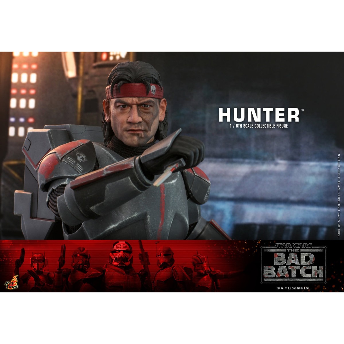Hot Toys Star Wars - Cazador - The Bad Batch 1/6