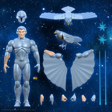 Super 7 - Thundercats - Lion-O - Starlion - Cosmocats
