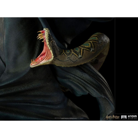Iron Studios - Réplica de estatua del legado 1/4 Voldemort y Nagini - Harry Potter